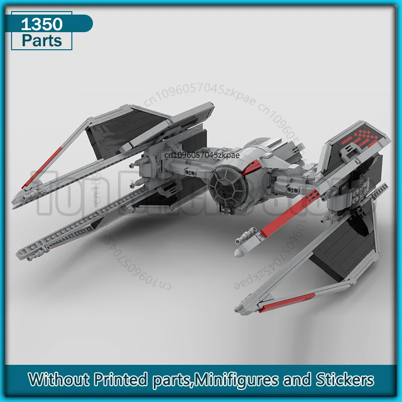 

TIE MKII Screamer Interceptor MOC Building Blocks TIE/sc Spacefighter DIY Assembly Technology Bricks Collection Toys Xmas Gifts