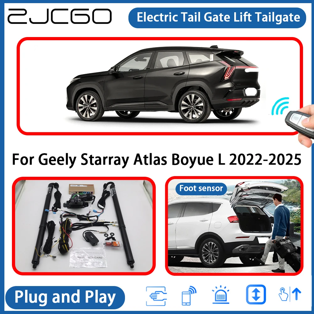 

for Geely Starray Atlas Boyue L 2022-2025 Automatic Powered Tailgate Power Liftgate Electric Tail Gate Lift Assisting System