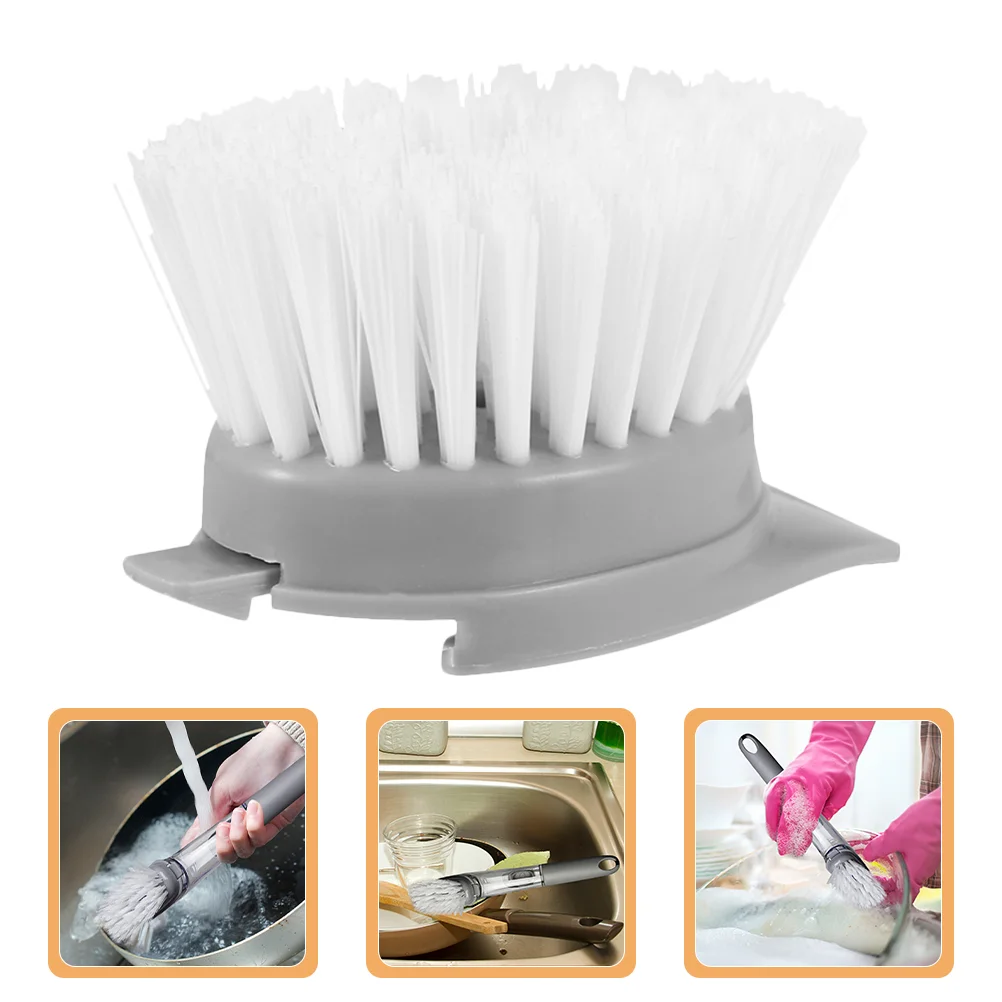 Soap Dispensing Dish Brush Refills Palm Pot Washing Replacement Cleaning Ball Kitchen