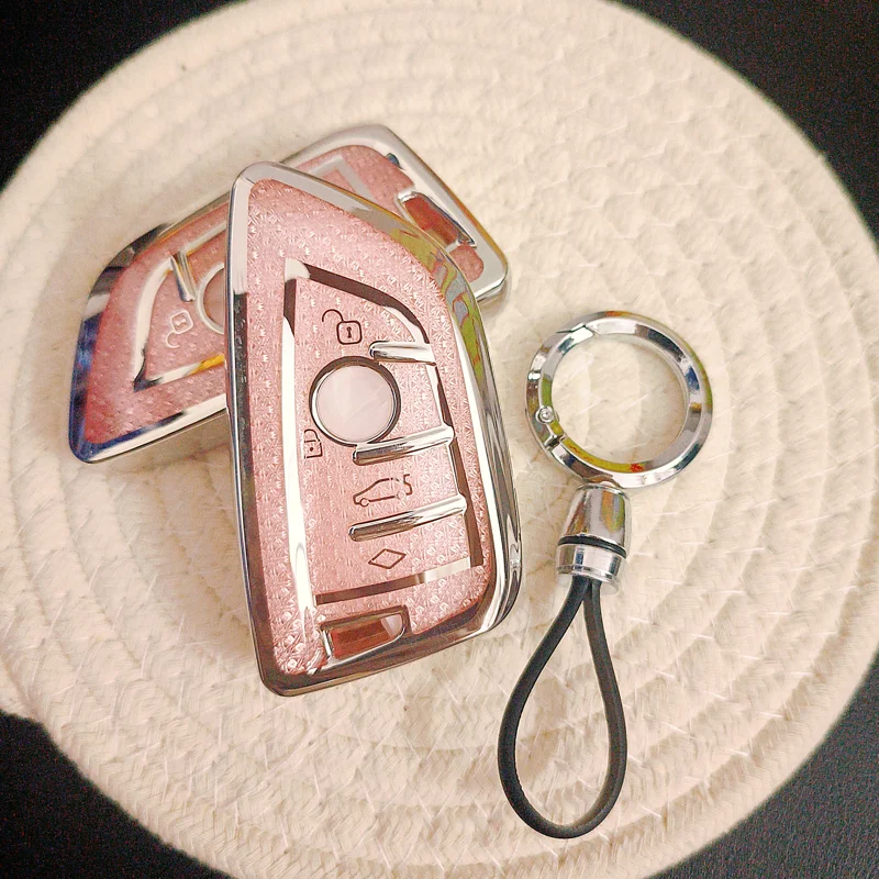 TPU für BMW X1 X3 X5 X6 X7 1 3 5 6 7 Serie G20 G30 G11 F15 F16 G01 G02 F48 Auto Schlüssel Fall Frauen Weibliche Schlüssel Abdeckung Fob Zubehör