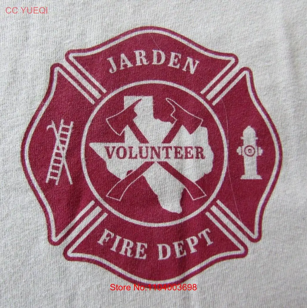 THE LEFTOVERS JFD JARDEN FIRE DEPARTMENT Texas Volunteer t-shirt men 3XL NWOT