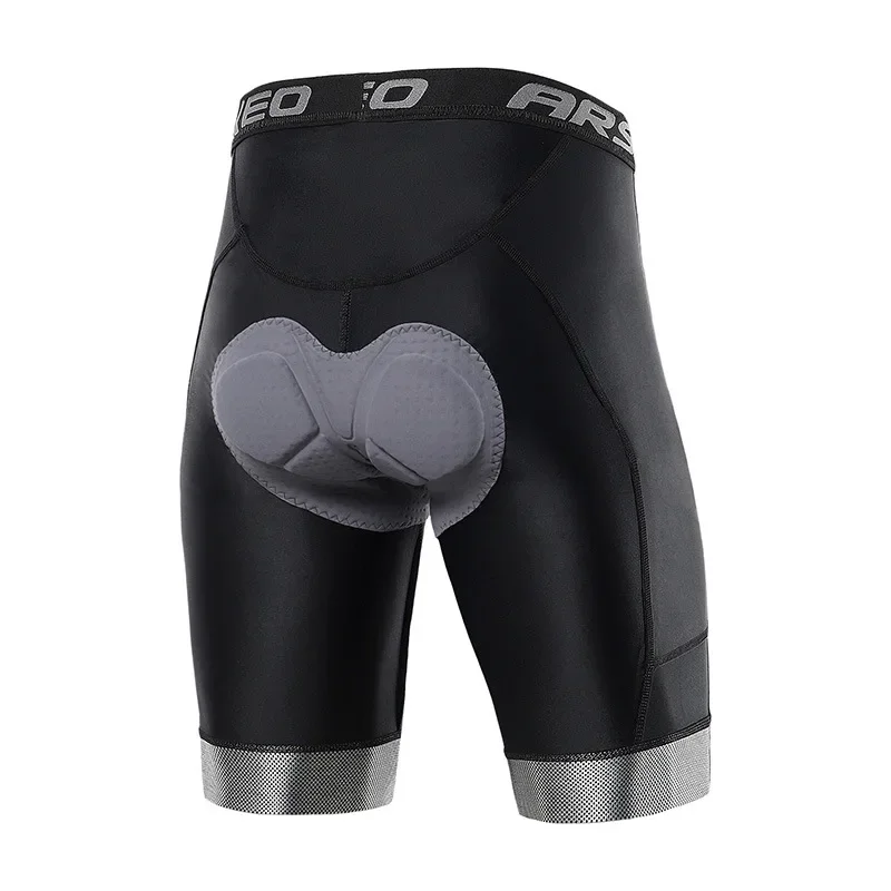 Outdoor sports cycling shorts men's high elastic sponge cushion shock absorption breathable sweat absorption in summer.