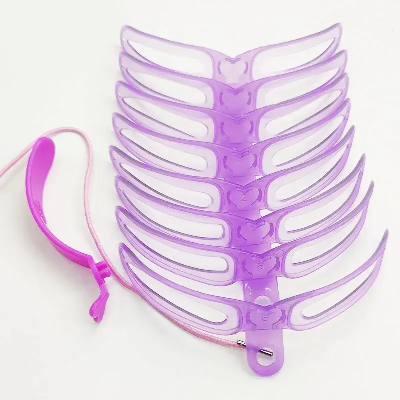 【Vendite calde】 Tordo per sopracciglia Copricapo portatile Aiuto per principianti Carta per sopracciglia tridimensionale