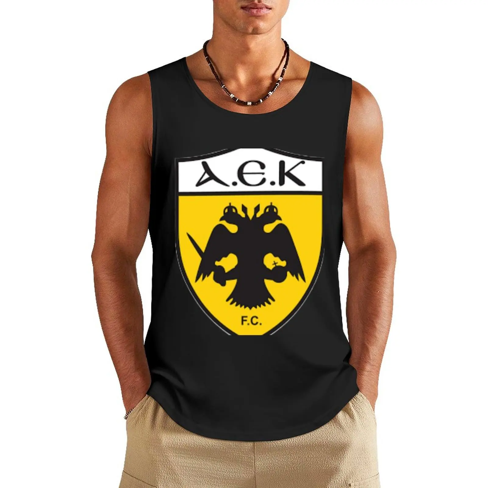 AEK ATHENS FC Tank Top mens designer clothes anime