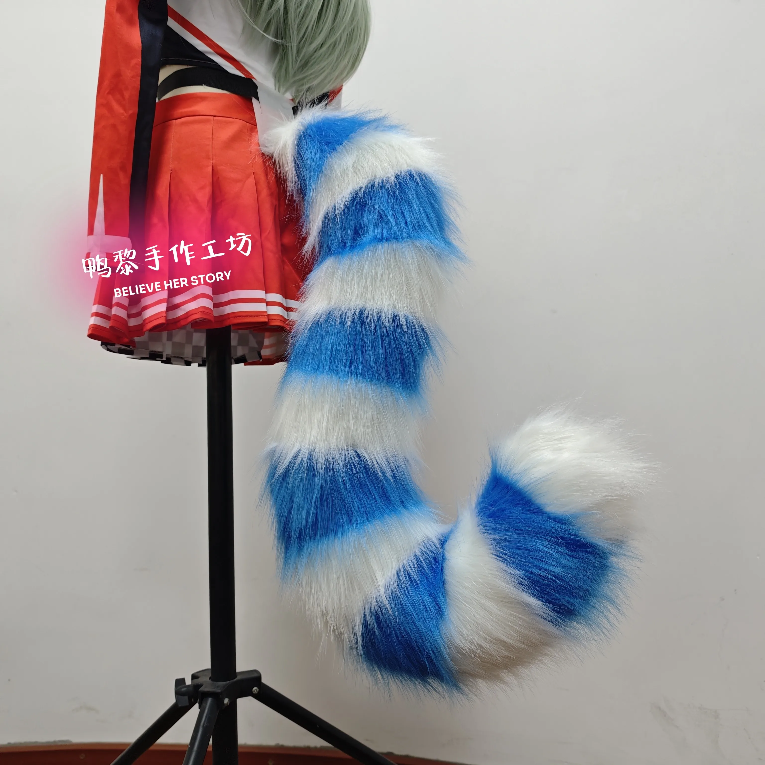 accessoires-de-cosplay-queue-de-chat-epaisse-bleue-et-blanche-pour-halloween-carnaval-et-fetes-costumees