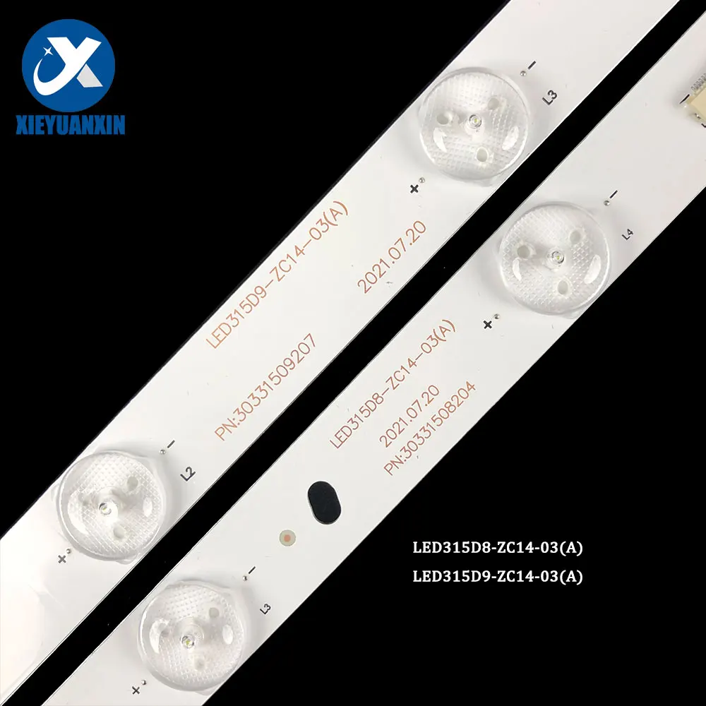 Barra de luz Led de retroiluminación para Tv, accesorio para televisor TCL de 32 pulgadas LK315T3HB94 LED32A700 piezas 32EU3100 LD32U3100 LE32MXF5 LED315D9 T32P11, 3 MTV-3223LW, 3V