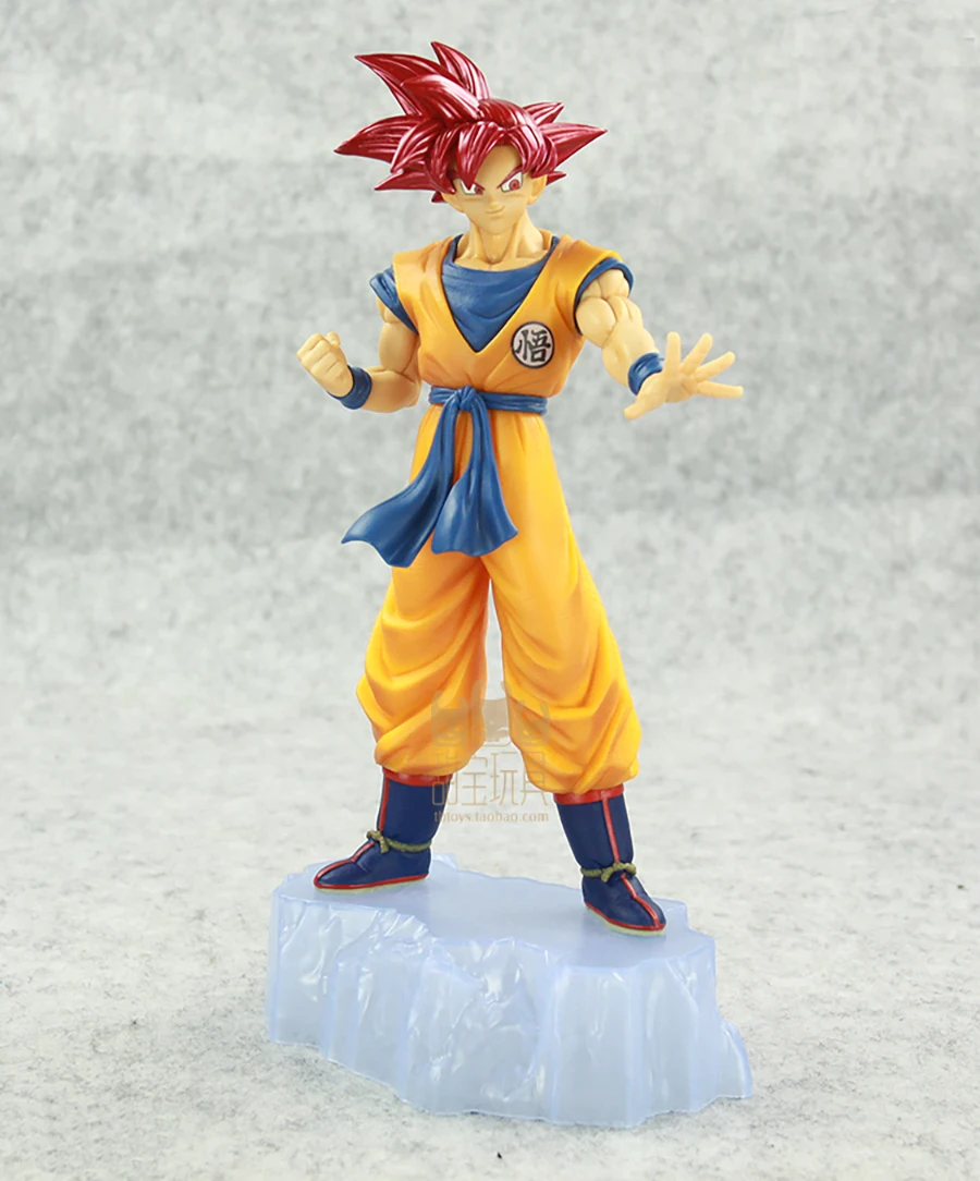 Original Banpresto Dragon Ball Super Dokkan Battle 7th Anniversary SSG Goku Vegeta Action Figure Collectible Model Toys Figurals