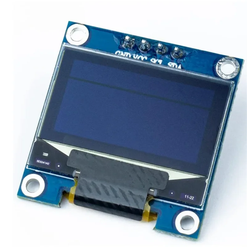 0.96 Inch blue yellow OLED I2C IIC Display Module 12864 128x64 Pixel SSD1306 Mini Self-Luminous OLED Screen Board for arduino