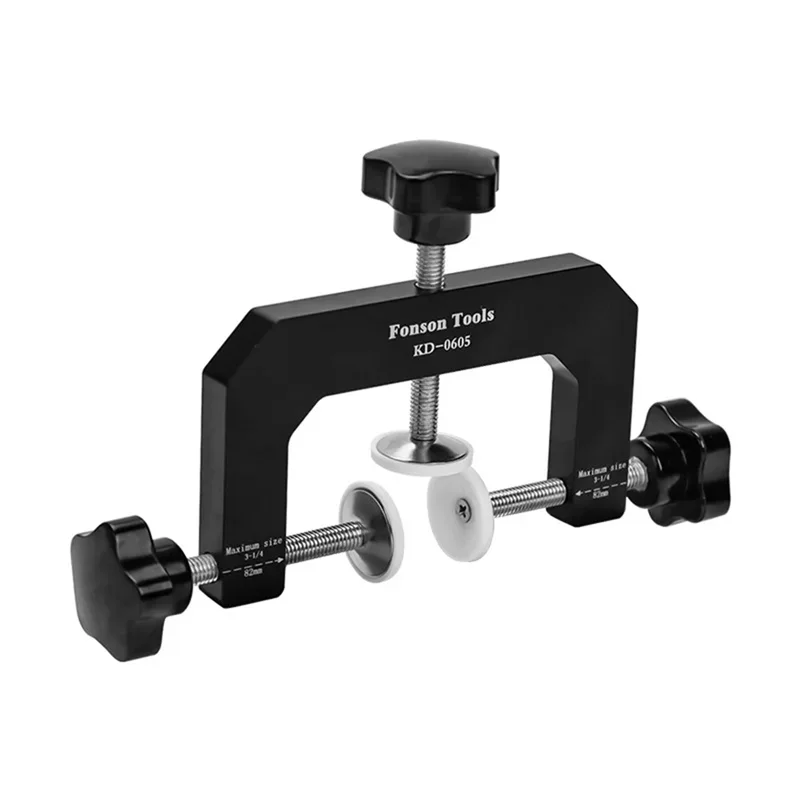 Woodworking Clamp 3-Way Face Clamp Edge Clamp G Clamp Woodworking Clamp for Cabinet Carcass & Edging Shelves