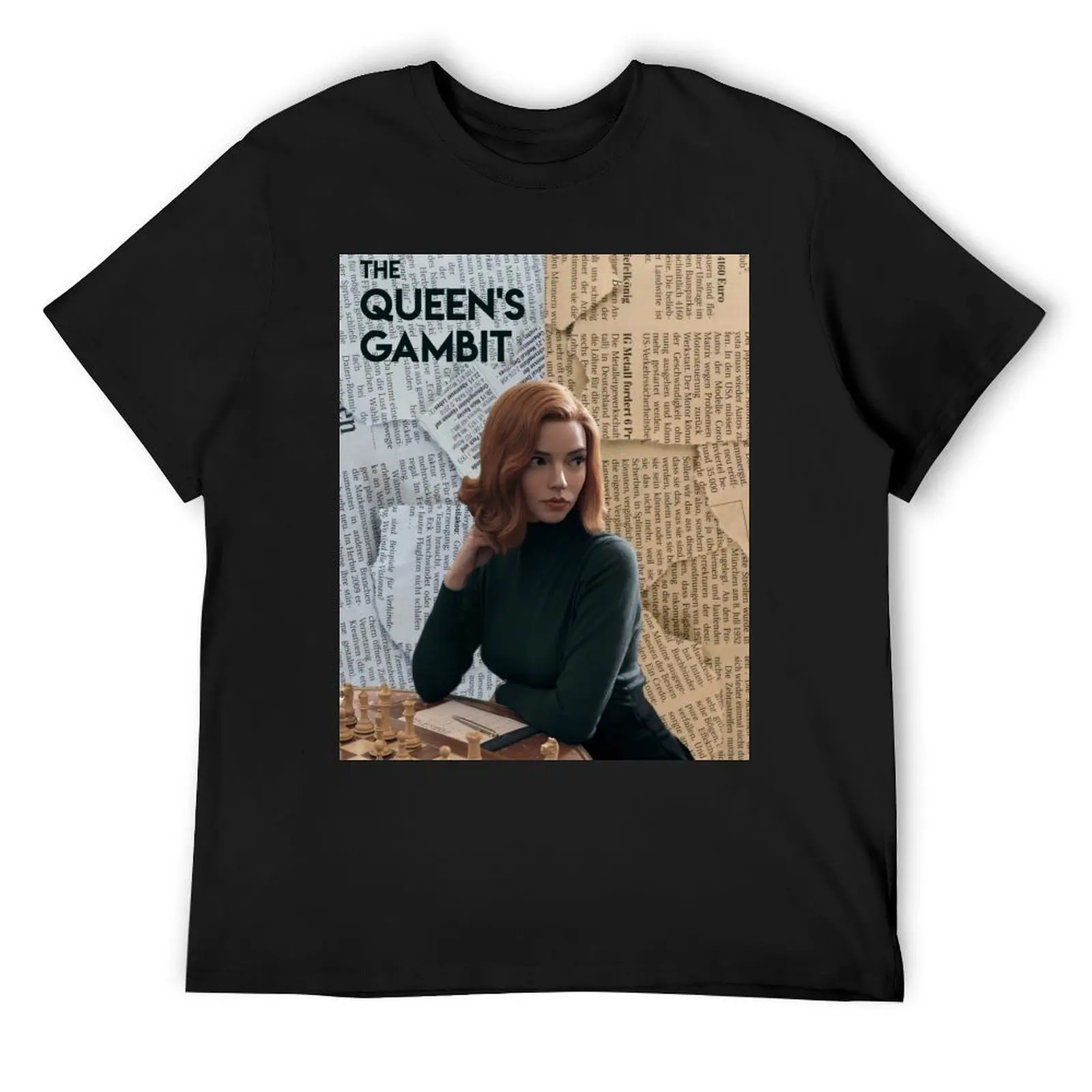 

The Queen's Gambit T-Shirt sports fans oversize t-shirts man summer shirt mens funny t shirts
