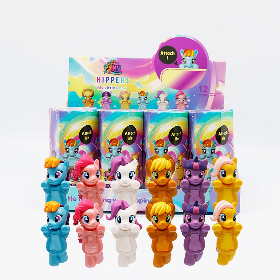 

New Product 12PCS Sonny Angel Anime My Little Pony Figure Model 6.7CM Desktop Decoration Gift Children's Birthday Christmas Gift