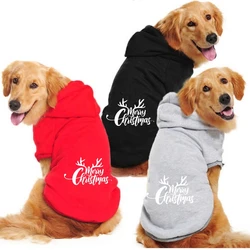 fashion large dog designer clothes autumn winter boy girl puppy cat golden Christmas gift hoodies accesorios puppy jumper