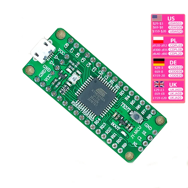 Nvarcher USB interface keyboard modified main control board monkey supports various on-off buttons