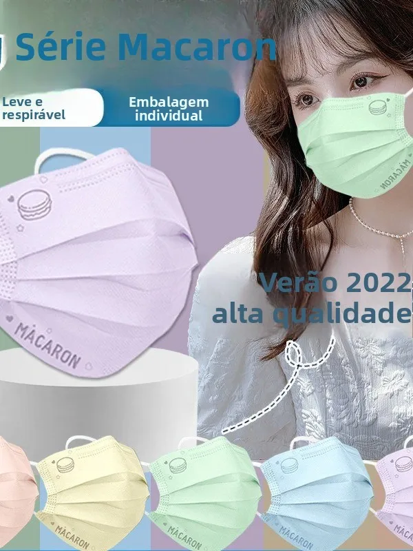 mascara-descartavel-de-verao-fina-e-respiravel-de-tres-camadas-da-serie-macaron-color-embalagem-independente-alto-valor-est
