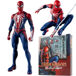 Shfiguarts Spider Man Figuarts PS4 Versión del juego SHF Peter Parker Estilo simple Acción heroica Figura Figura Modelo Juguetes Regalo 10 mejores ventas sh figuarts bootleg - №6