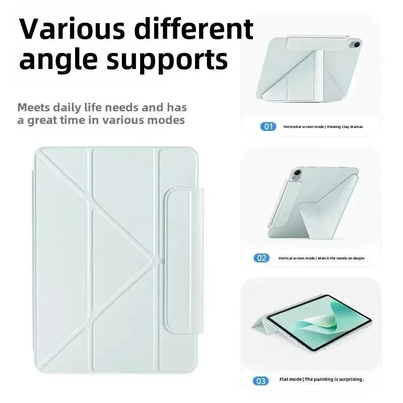 Magnetic Stand Funda For for iPad 10.2 9th 8th 7th Gen 10.2 inch Tablet Multi-Folding Protective TPU Shell Funda