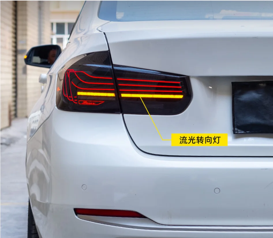 

Подходит для заднего фонаря в сборе BMW 3 серии (F30, F35) 2013-2018 годов. Модифицирован с помощью подвесных фар CSL