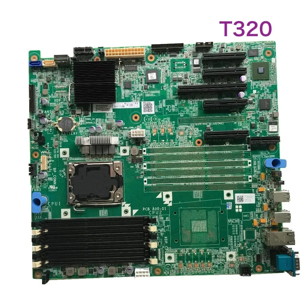 For Dell PowerEdge T320 Server Motherboard CN-07C9XP 07C9XP 7C9XP 7MYHN W7H8C Mainboard 100% Tested OK Fully Work Free Shipping