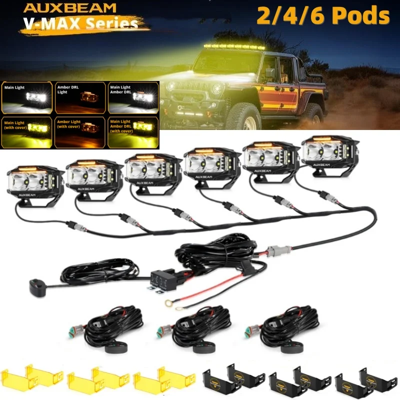 2/4/6Pods 4 Inch Le… - image