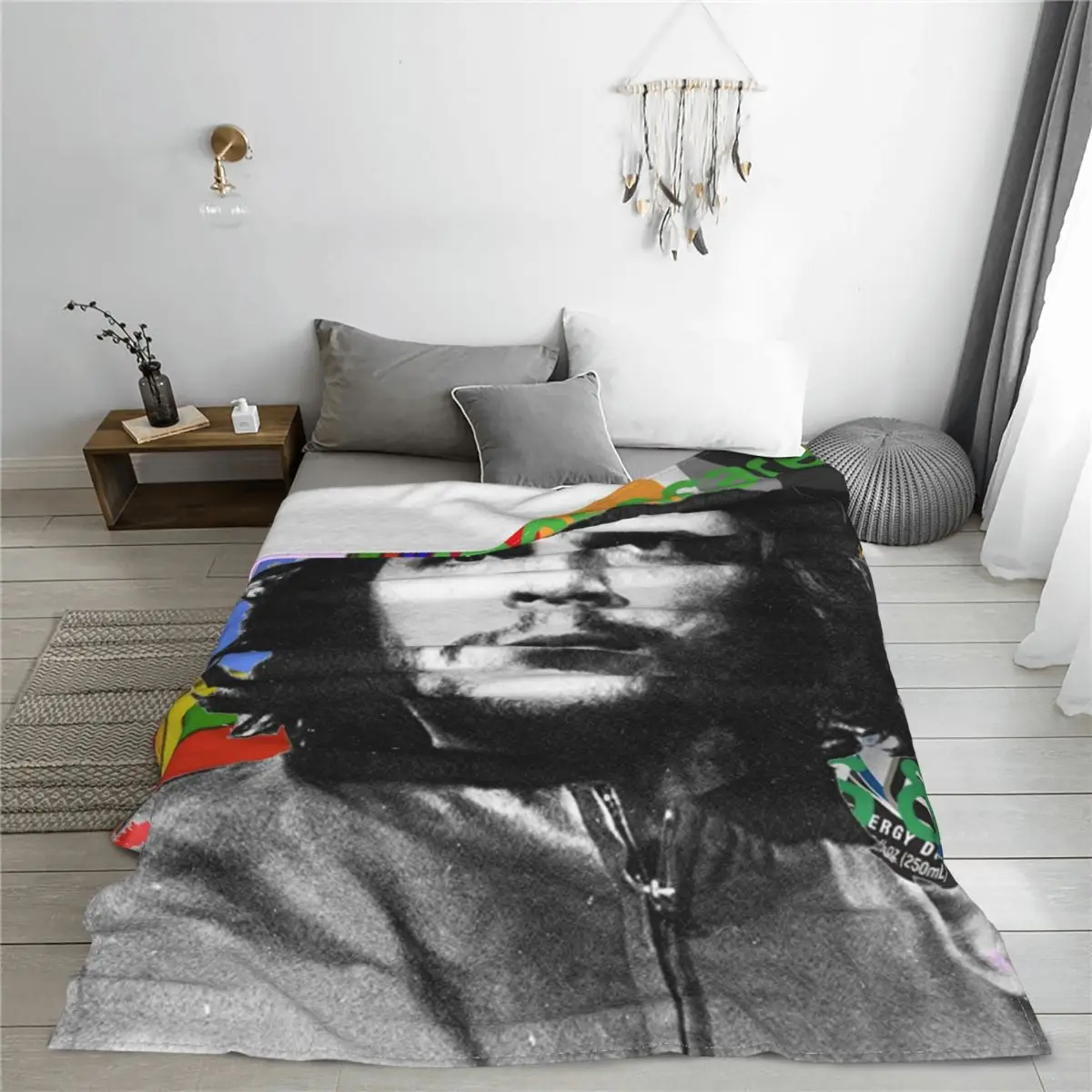 Che Guevara Cuba Fleece Throw Blanket Revolution Hero Men Blanket for Home Outdoor Lightweight Thin Bedroom Quilt