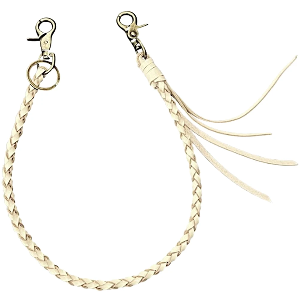 

Braided Chain Belt Goth Accessories Wallet Pocket Pocket Chain Pants Jeans Chains For Gothic Style Trend