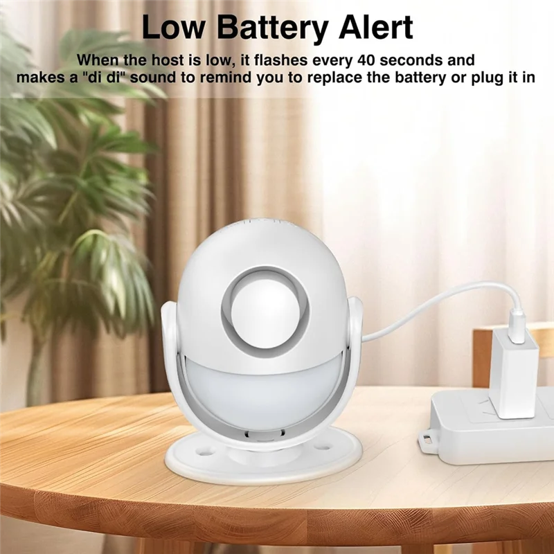 HFES Wifi Smart Motion Sensor Alarms System Motion Detector Outdoor Weatherproof Wireless Infrared Security Motion Detector