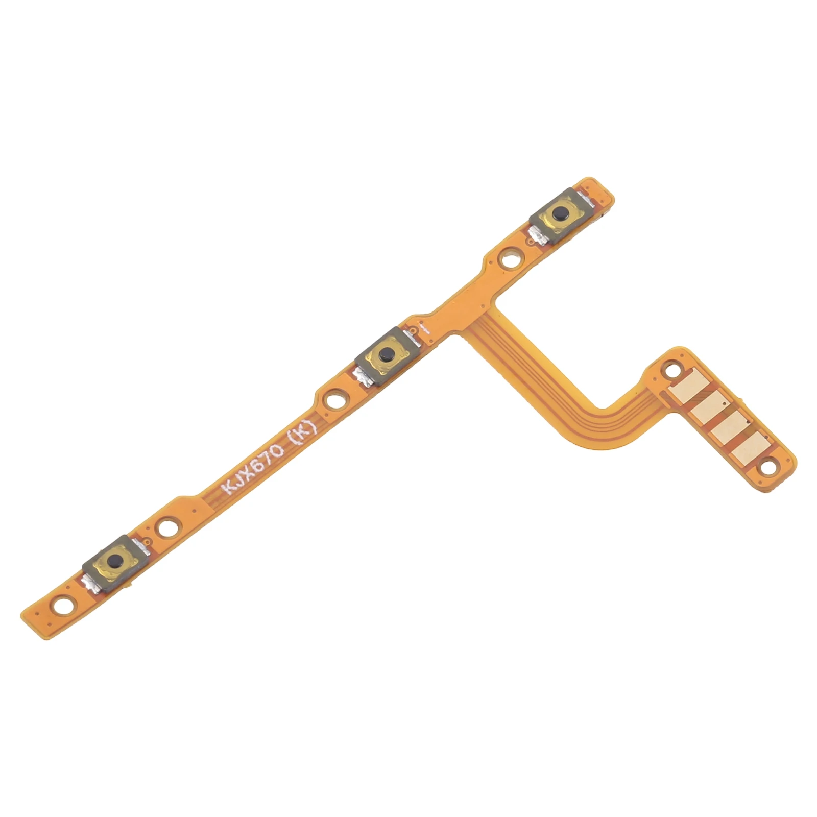 Para Infinix Note 12 G96 X670 OEM botón de encendido y botón de volumen Cable flexible