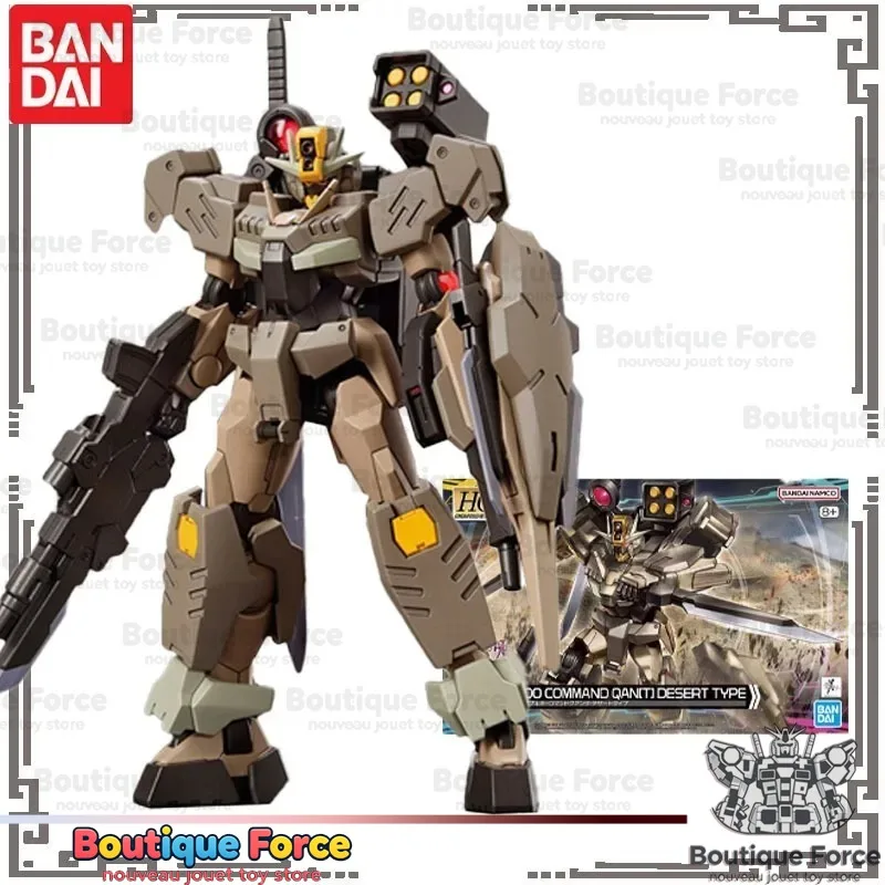 

Bandai Gundam 00 COMMAND QAN T DESERT TYPE HG 1/144 Action Anime Figure Assemble Model Kit Toy for Boys Girls Kids Gift