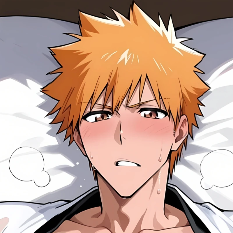 Dakimakura Anime Pillowcase Kurosaki Ichigo Double-sided Print Life-size Body Pillow Cover Bedding Gifts