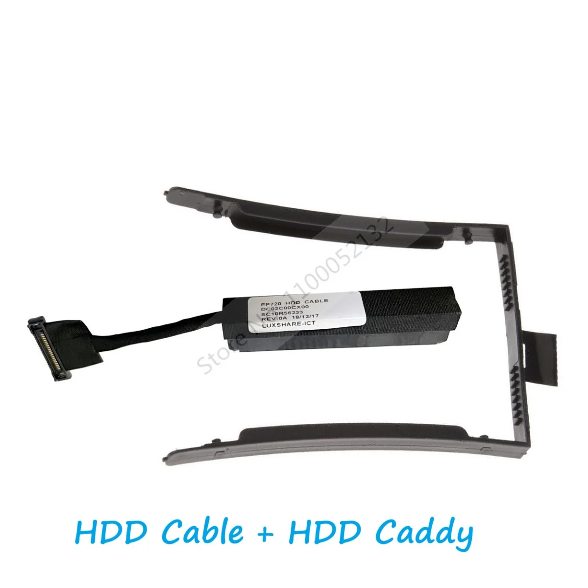 New 2.5 SSD HDD SATA Hard Drive Flex Cable Connector Adapter Caddy Frame Tray Bracket for Lenovo ThinkPad P72 P73 EP720 02HK806