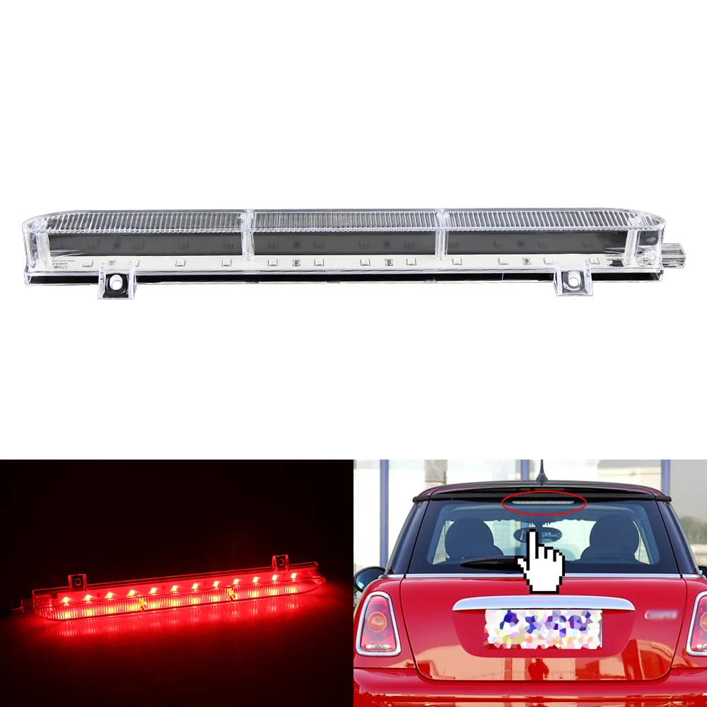 

For MINI Cooper 2007-2014 R56 R57 R58 R60 & 2014/2015-up F54 F55 F56 High Mount Brake Stop Light, Third 3rd Brake Light