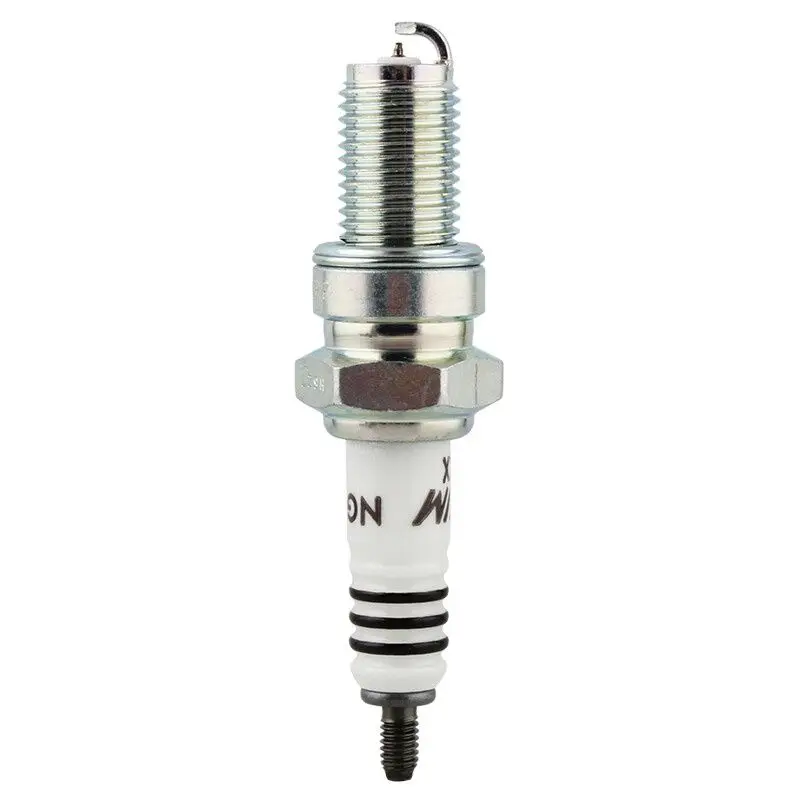 NGK Motorcycle Iridium alloy spark plug CR8EIX suitable for Zongshen/New continent Honda/Chongqing Construction Yamaha(1pcs)