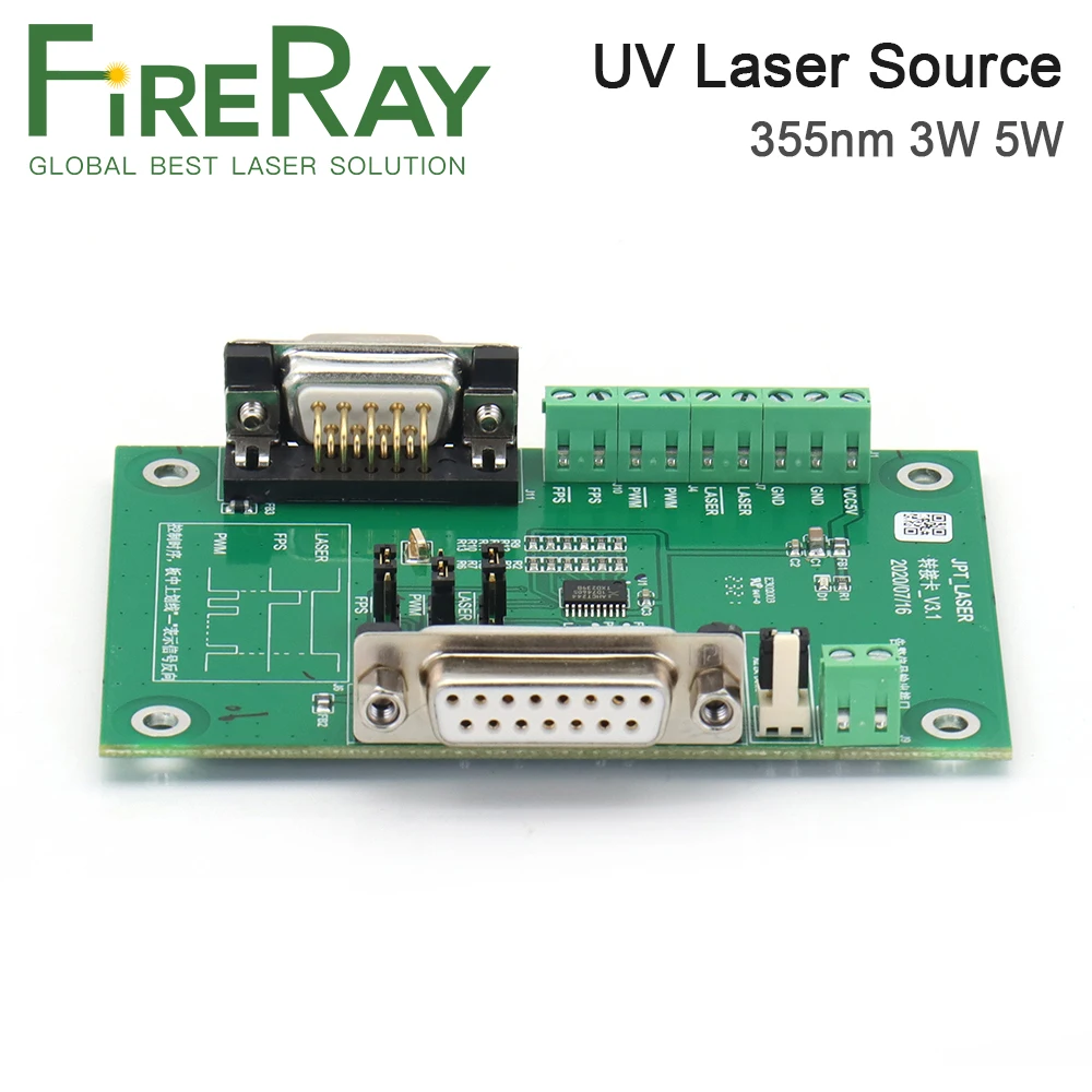 FireRay JPT SEAL 355nm 3W 5W UV Laser Source Water Cooled and Air Cooled Laser Module for UV Laser Marking Machine