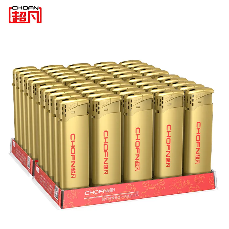 

Wholesale 100PC Durable Thickened Lighters, Strong Flame Open Flame Butane Igniters, Portable Smoking Tools for Retail Stores