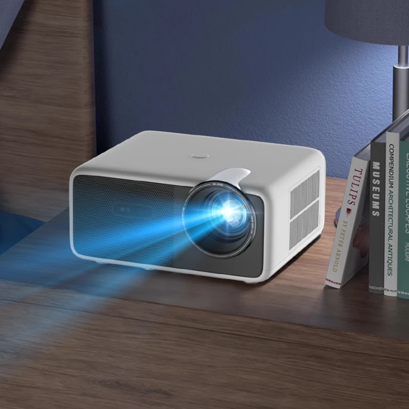 

Wholesale Rigal S10 Offset Theater Projector 1080P 5G Wifi Wireless Hd Cinema Smart Home 200 Inch Sealed Projectors for Home