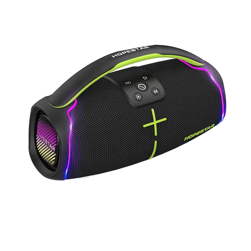 

HOPESTAR A65 Wireless Blue Tooth Speaker Portable Microphone Subwoofer Outdoor Wireless High-power Speaker Boombox