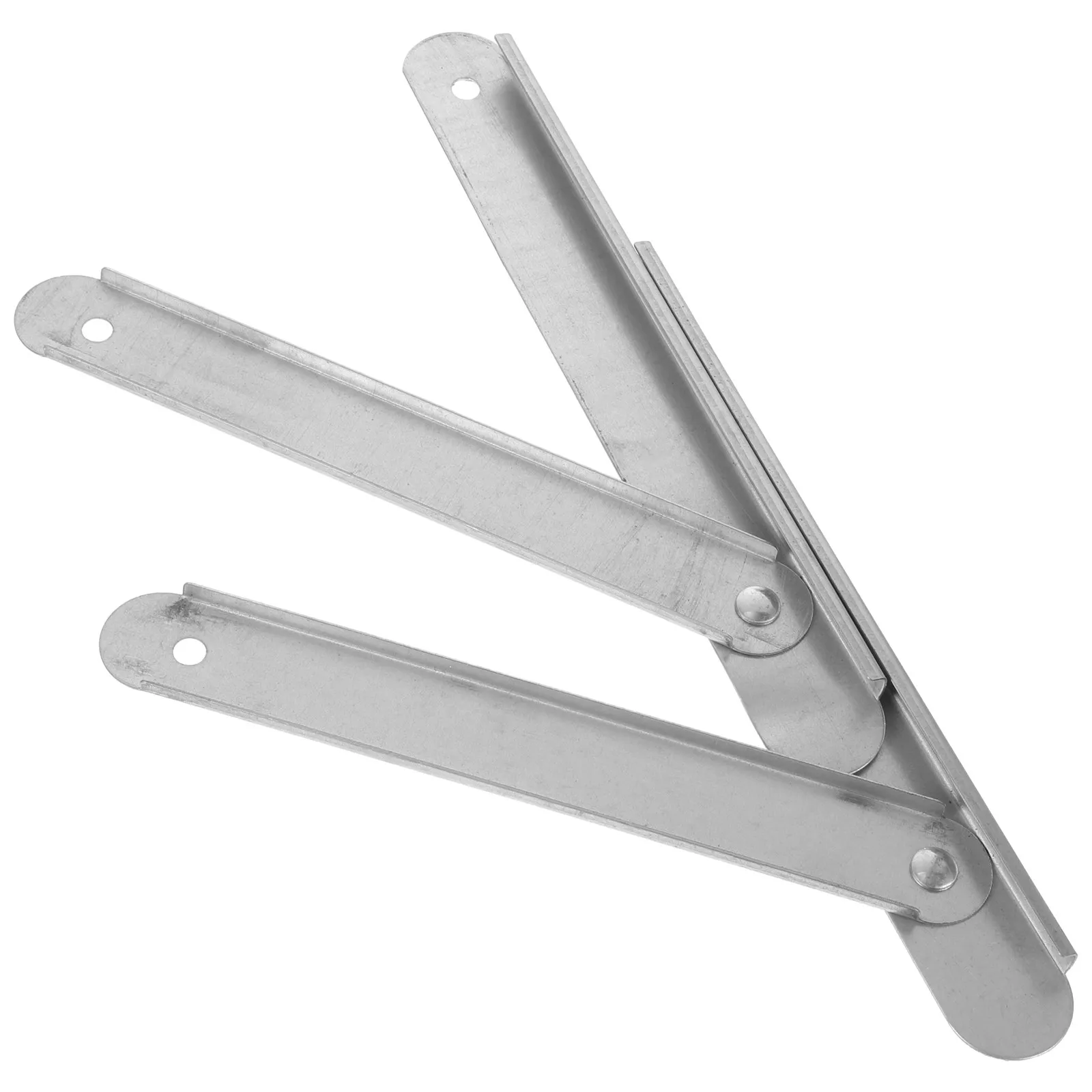 2Pcs Aluminum Alloy Ladder Tie Rods Reinforced Corrosion Resistant Replacement Hinges Heavy Duty Step Ladder Accessories