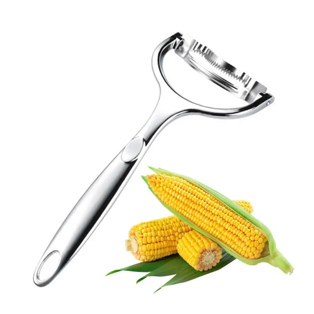 Efficient Corn Kernel Remover Corn Stripper Tool Ergonomic Stainless Steel Kernel Remover Durable Corn Peeler for Bbq Home