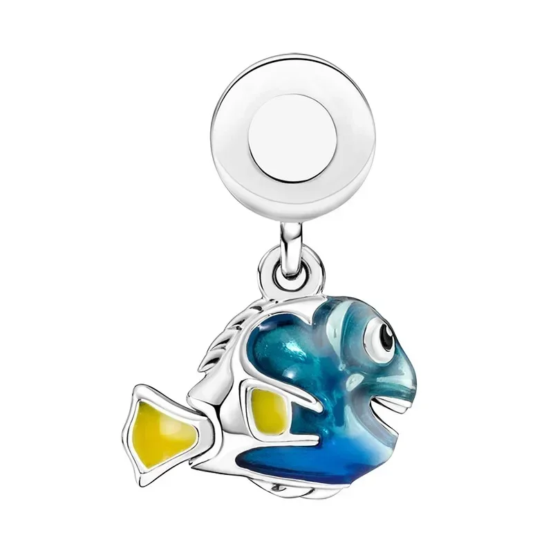 Disney PIXAR Anime Ratatouille Remy Mouse ciondola Charm Pandora ciondolo per gioielli che fanno le donne braccialetto accessori braccialetti fai da te