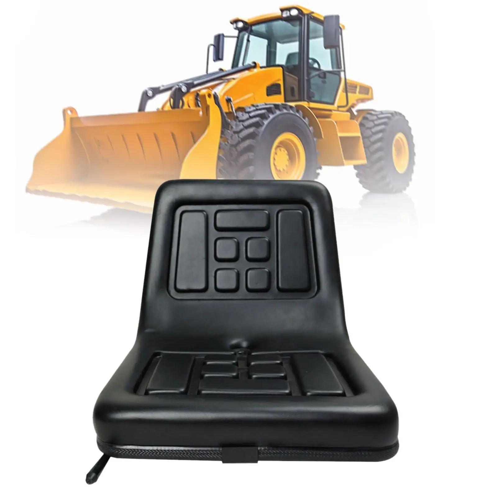 Forklift for seat Assembly Universal Fit Soft High Back Chair for Excavator Bulldozer Tractor Construction Machinery Accessories