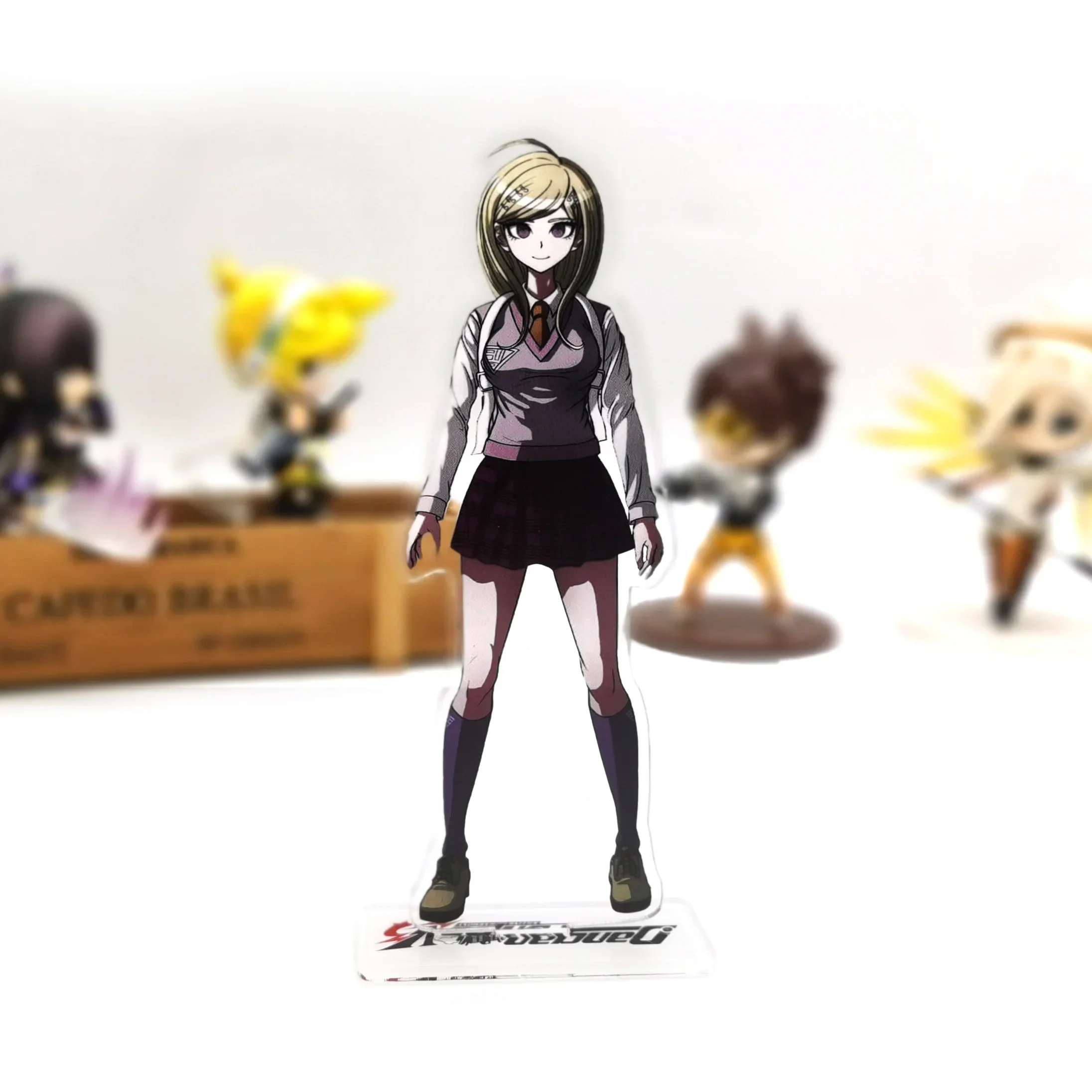 Danganronpa V3 Akamatsu Kaede Amashi Rantaro acrylic standee figurines desk decoration cake topper anime