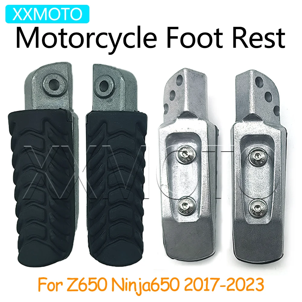 

Для Kawasaki Ninja 650 Z650 Ninja 650 Z 650 2017 2018 2019 2020 2022 2023 подставка для ног мотоцикла алюминиевые подставки для ног педаль ступеньки