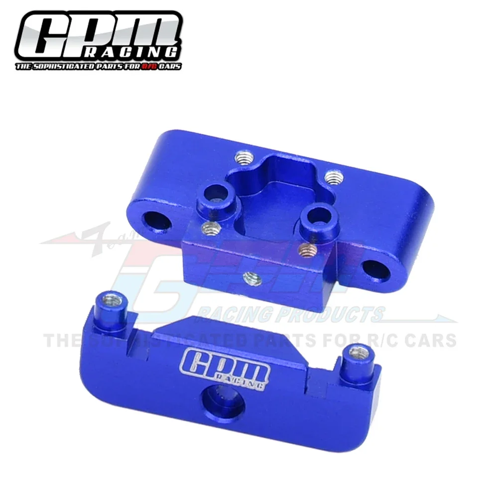 GPM Metal Aluminum Alloy 7075 Front Bulkhead Pin Mount LOS-1761 for LOSI 1/24 Micro-B 2WD Buggy RTR LOS00007 Upgrade Accessories