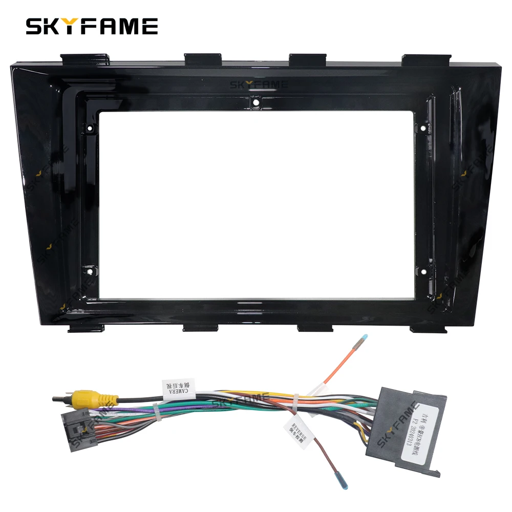 

Адаптер-переходник SKYFAME для установки Android-магнитолы в приборную панель Geely Emgrand EC8 (декодер Canbus, комплект для установки)