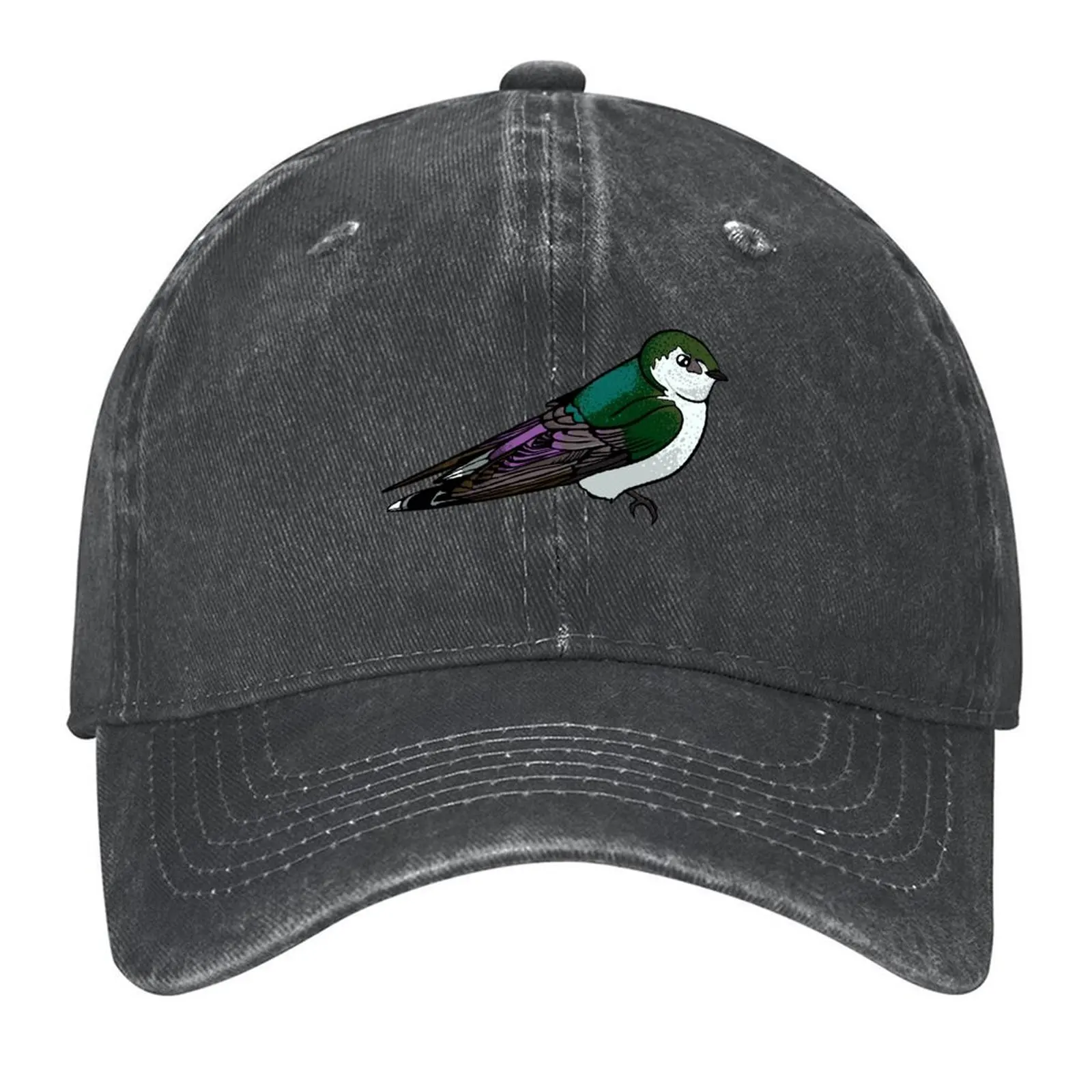 

Violet Green Swallow Baseball Cap Kids Hat fishing hat sun hat Sunhat Women's Beach Outlet 2025 Men's
