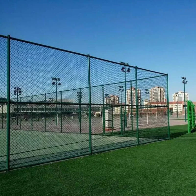 Custom.PVC ملعب الربط سياج مجال السلامة التقسيم سياج متعدد الوظائف مخصص دعم معدات الإضاءة #2
