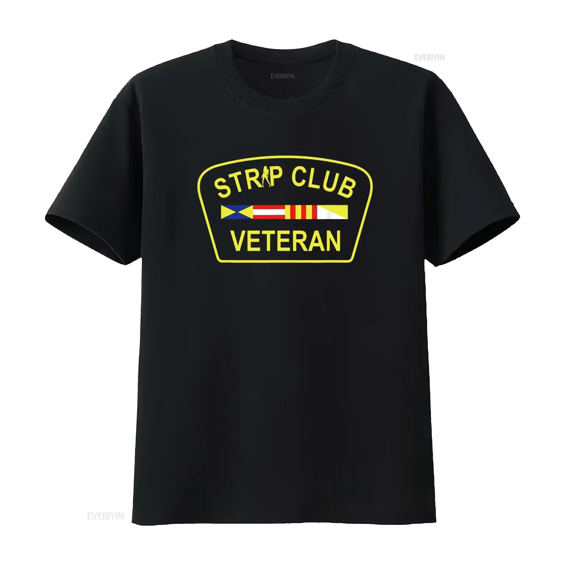 Strip Club Veteran Funny T Shirt vintage Washed graphic streetwear Stylish Stretched Soft Slightly Breathable Casual fashion