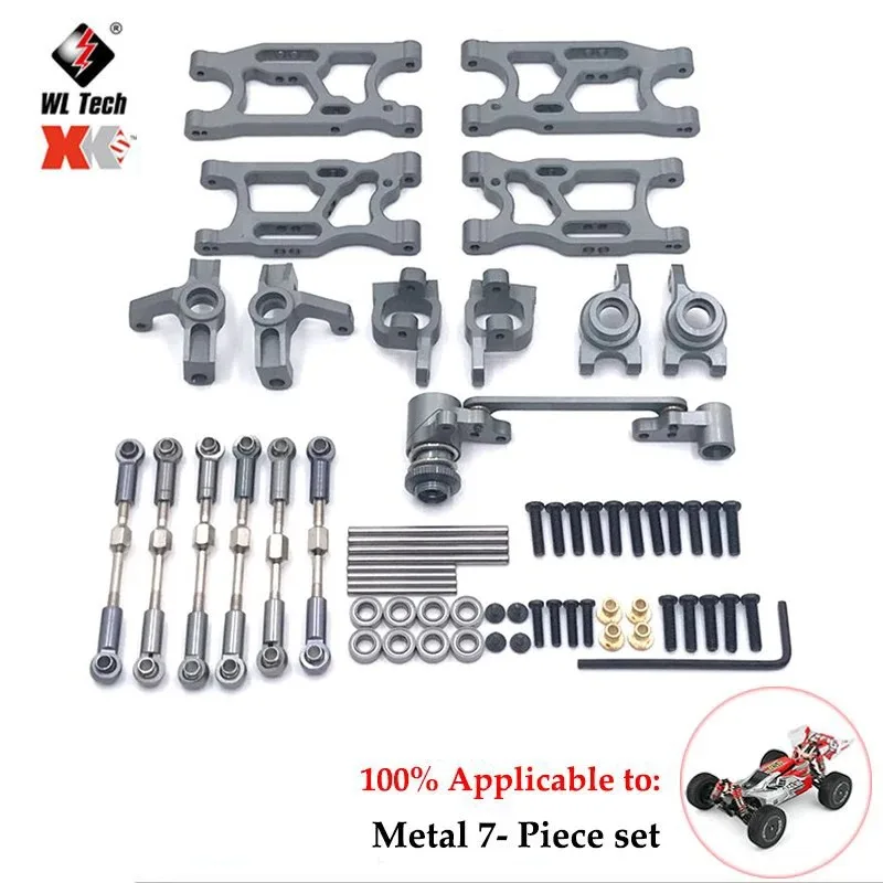 Wltoys 144001 144002 144010 124007 124008 124016 124018 124019 metalowych klocków kierownicy C-Hub carrc części do modernizacji samochodów