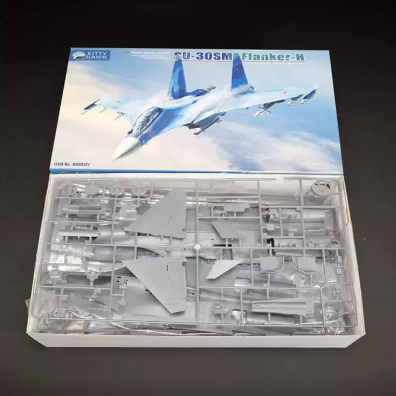 

Конструктор Kitty Hawk KH80171 SU-30SM Side-H Fighter-Bomber, масштаб 1/48, для коллекционных подарков.
