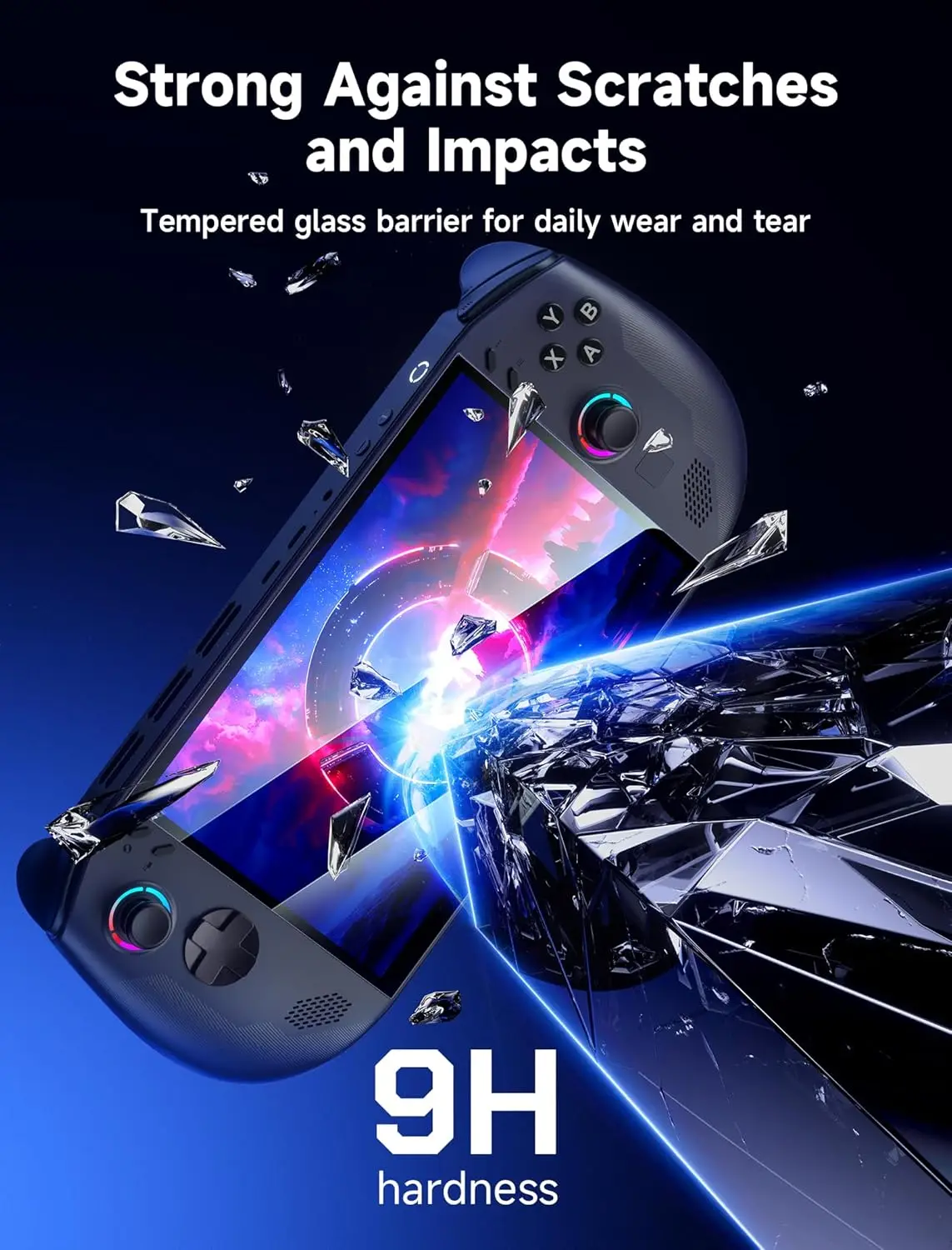 2-Pack Ultra HD Screen Protector for Legion Go S 8" Handheld 2025, 8-inch Full Coverage,Anti-Scratch Glass Protector Accessories